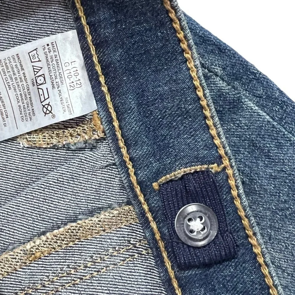 Old Navy L (10/12) Skinny Built-In-Tough Jeans Jeggings